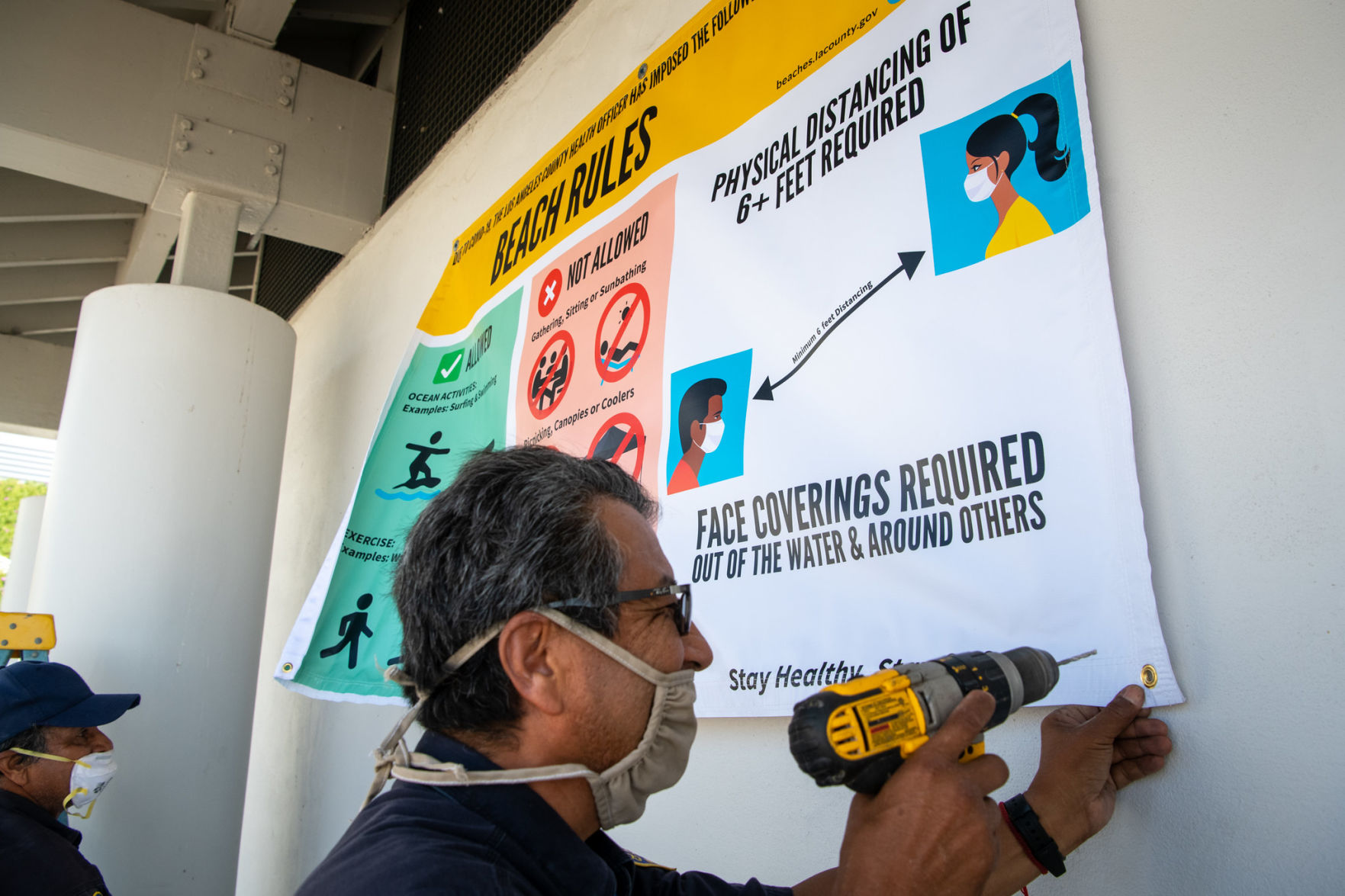 New coronavirus beach rules